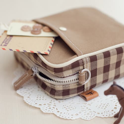 데일리 체크 크로스백S