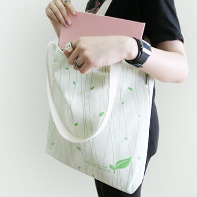 모어 그린 캔버스 백